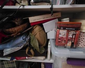 Ad Tins, Scouting Gear, and Misc. Collectibles