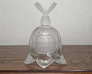 Goebel 1979 Mother's Day Commemorative Glass Bell