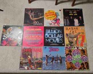 Ten 12-Inch LP Vinyl Featuring Various Artists