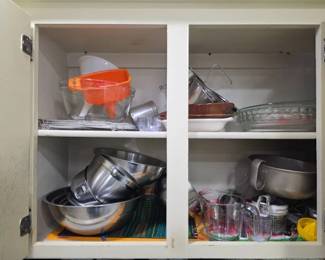 Stainless Steel, Glass, and Ceramic Kitchenware