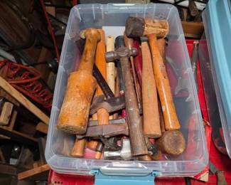 Approximately 20 and Modern Hammers and Mallets