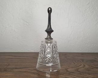 Fenton Hand Painted Milk Glass Bell Signed