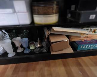Glassware Decorative Items and Board Games