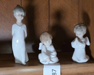 Lladro Miniangelitos Porcelain AngelModel 1604