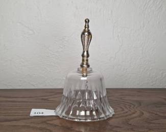 Cut Lead Crystal Table Bell