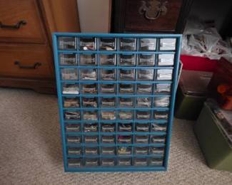 64-Drawer Cabinet Sewing and Craft Notions