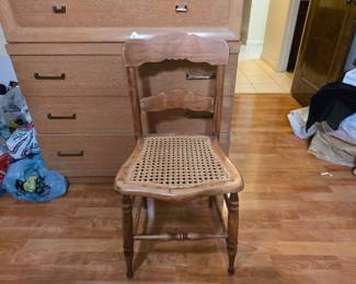 Late 19th Century Hardwood Side Chair