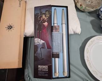 Ronson Varaflame Gas Candles in Original Box
