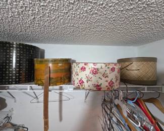 Four Paperboard Hat Boxes Including Dunlap Hats