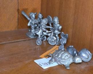 Cast Pewter Miniature Figurines