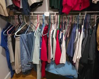 Men's Casual Apparel Including Levi Strauss