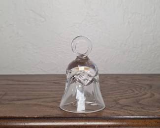 Cut Crystal Hand Bell with Ring Handle