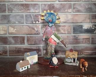 Decorative Figurines and Abstract Ceramic Sculpture