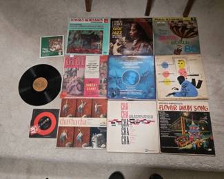 Vinyl LP Records and Ephemera Various Artists
