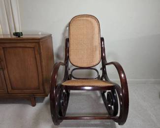 Thonet Style Bentwood Rocking Chair