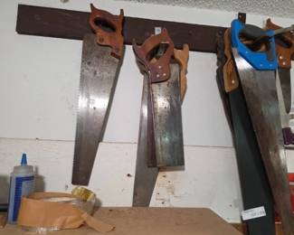 Modern Hand Saws and Workshop Accessories