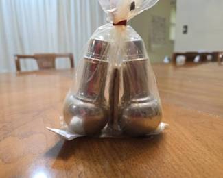 Baluster Form Salt and Pepper Shakers