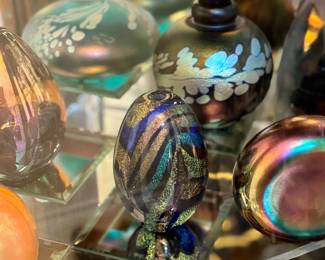 Art glass Maytum, Glass Eye, Mount Saint Helen’s Ash