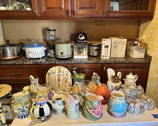 Pitchers, Teapots, Crockpots