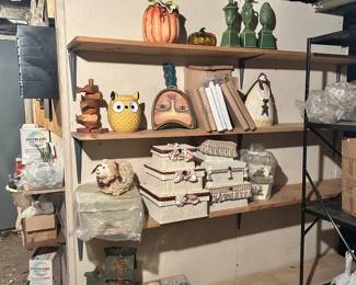 Jars and decorations