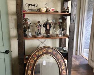Mirror and decorative pieces
