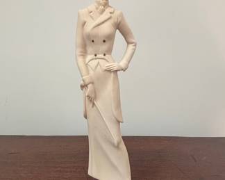 Figurine of a Woman in Victorian Attire by Giuseppe Armani