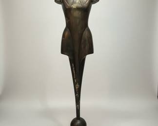 Art Deco Style Bronze Torso Mannequin by Austin Productions