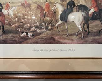 Finding the Scent by Edward Benjamin Herberte Print