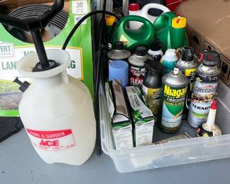Ace Home & Garden Sprayer with Assorted Pest Control and Cleaning Products
