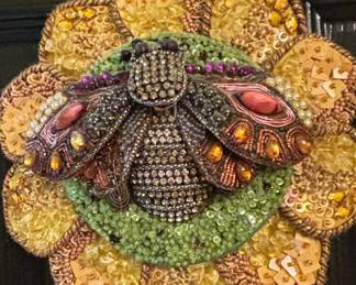 Trovelore Bejeweled Bee Brooch