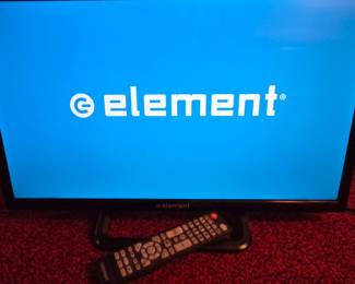 Lot #8 - Element ELEFT2416 24" LED HDTV TV with HDMI USB VGA Inputs Remote Included