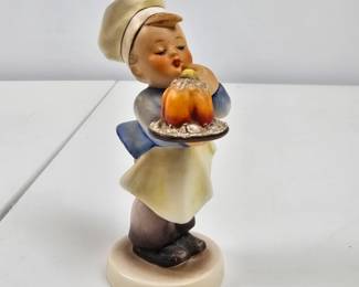 Lot #53 - Vintage W. Germany M.I. Hummel Arthur Moeller "The Baker" Figurine Porcelain Collectible