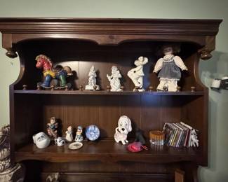 1960 Collectable Items including Pierrot, Sophia Ann, Sad Hound