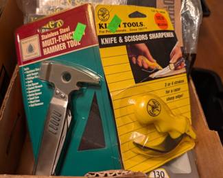Klein knife and scissors sharpener