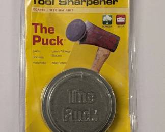 The Puck tool sharpener