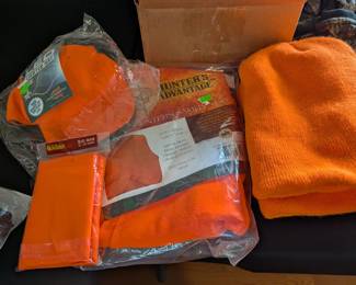 Blaze orange for hunting