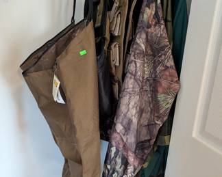 Camo and waders