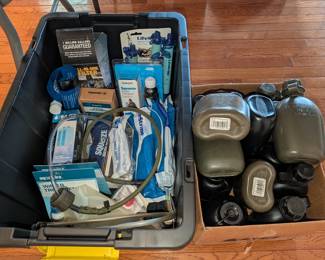 Canteen and water filters/purifiers