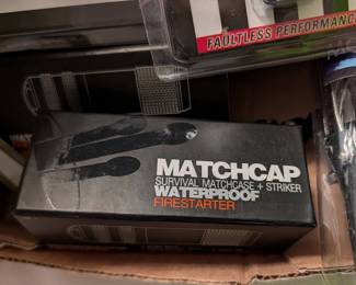 Matchcap waterproof firestarter