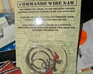 Commando wire saw