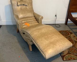 Midcentury massage chaise. 