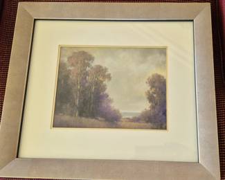 Beautiful probable Pastel by Ojai artist Bert Collins