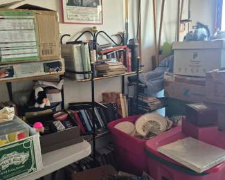 Boxes of china and misc