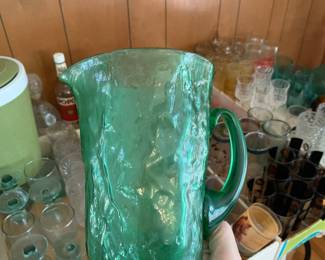 glass pitcher