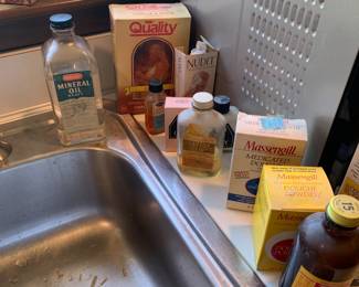 Vintage health and beauty aids