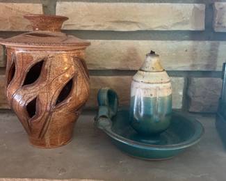 Pottery decor -hand made