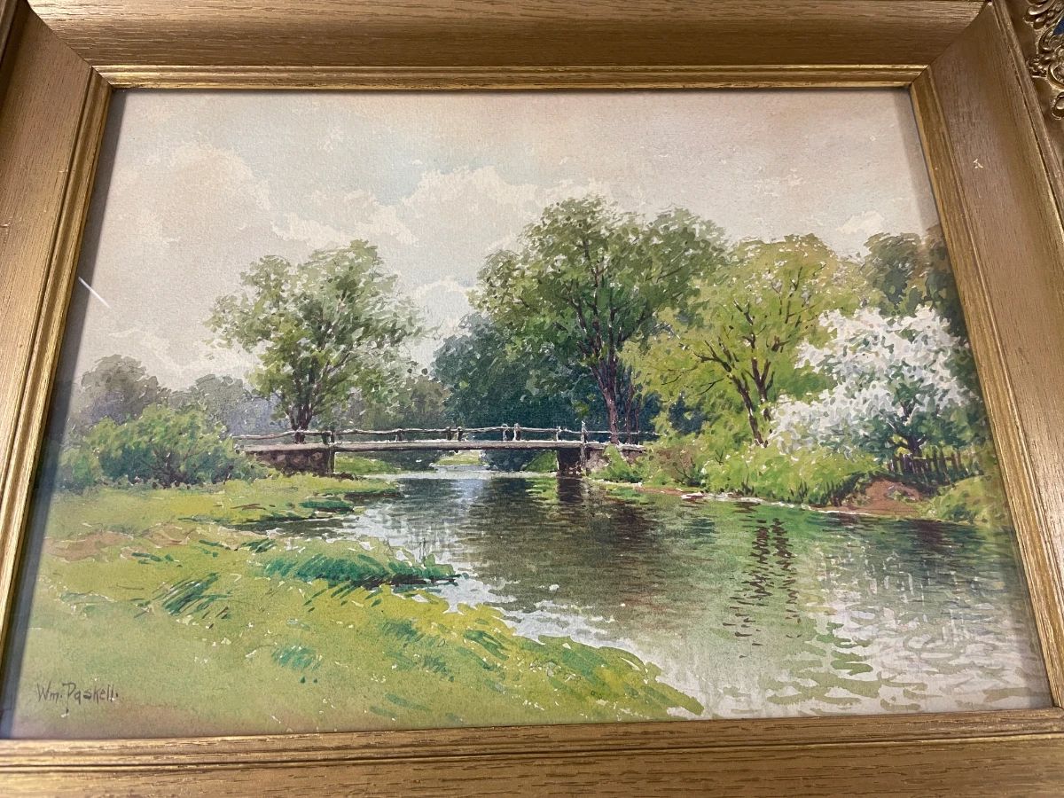 WILLIAM PASKELL WATERCOLOR