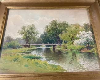 WILLIAM PASKELL WATERCOLOR