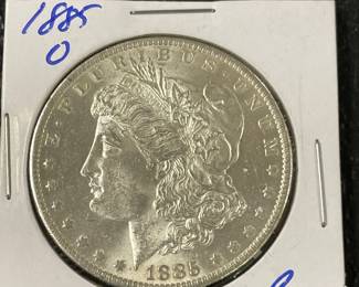 MORGAN SILVER DOLLAR 1885-O