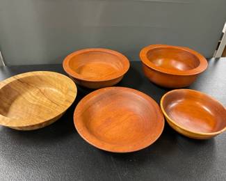 WOOD TURNED BOWLS